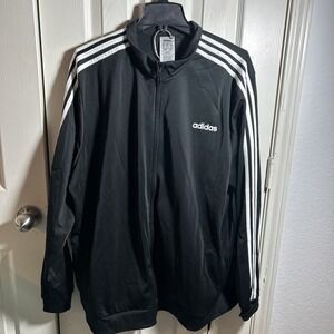 ADIDAS Men's Black Track Suit Size 2XL